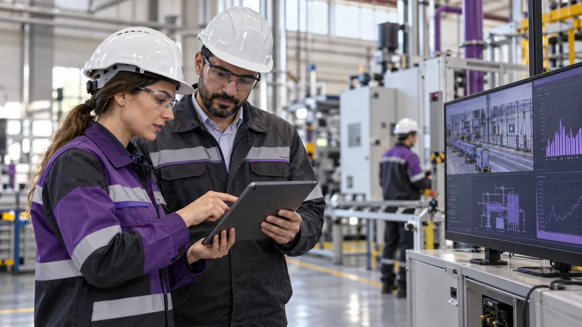 Kalite hedefleri ve enerji performansını birlikte değerlendiren uzmanlar